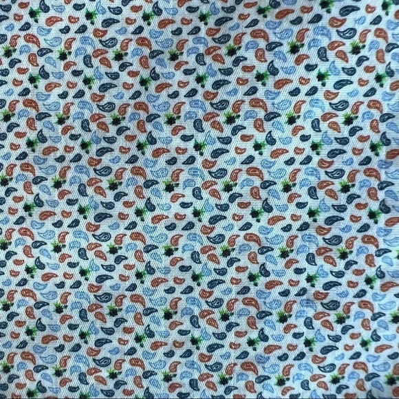 Robert Graham Modern American Micro Paisley Button Down Shirt Large Tailored Fit - Picture 5 of 14